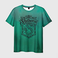 Футболка 3D Coat of Slytherin - Слизерин