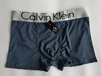 Модные серые мужские трусы боксеры Calvin Klein