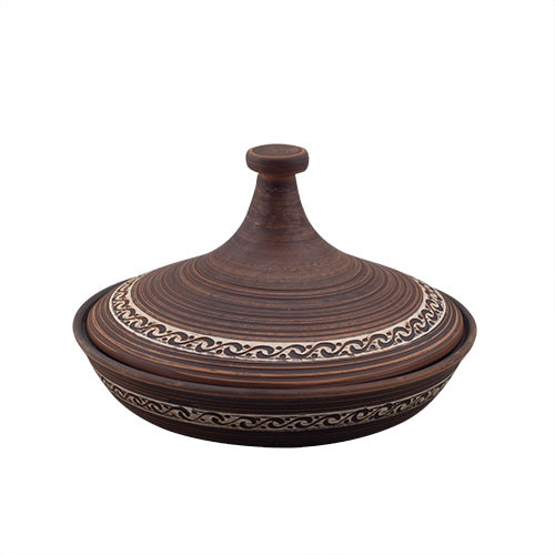 Таджин глиняний 2л (ангоб) KR1101-3, фото 1