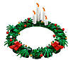 LEGO 40426 Iconic Expert  Новорічний Різдвяний вінок 2-в-1,  9+ 510 деталей Advent Wreath, фото 4