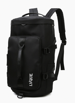 Сумка спортивна з кишенею для взуття 18 л | 43*26*16 Чорний