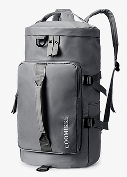 Сумка спортивна з кишенею для взуття 18 л | 43*26*16 Сірий