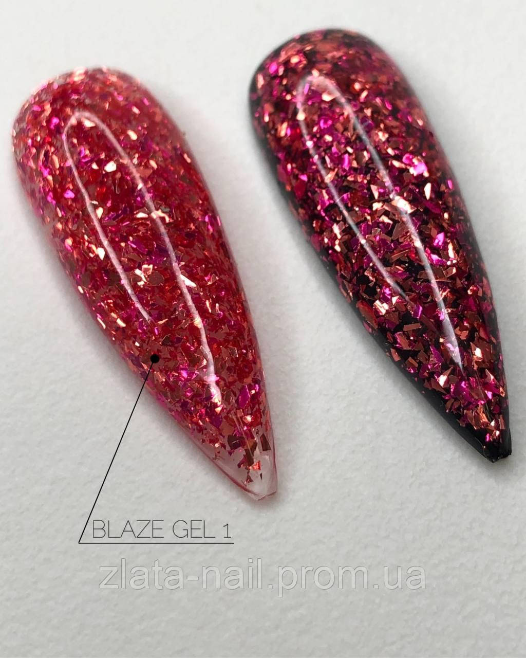 Гель лак CROOZ BLAZE 8 мл;№1