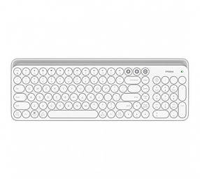 Клавіатура Xiaomi MiiiW AIR85 Plus MWBK01 Keyboard Bluetooth Dual Mode White