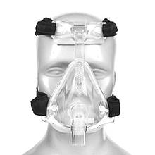 СІПАП маска носо-ротова для CPAP терапії та для неінвазівної вентиляціі легень. Розмір М
