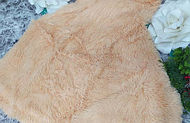 Плед покривало хутряне травка евро розмір 220*240 см Koloco в подарунковій упаковці S-2000