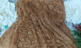 Плед покривало хутряне травка евро розмір 220*240 см Koloco в подарунковій упаковці S-2000