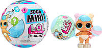 Lol Sooo Mini! Surprise Lil Sisters- with Collectible Lil Sister Doll color change glitter pets lils