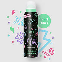 BILOU You Rock Shower Foam Пенка-мусс для душа с ароматом свежего яблока, цветов и ванили, 200 мл