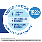 Nature Made Wellblends Sleep Longer Triple Action Time Release тришарові таблетки для поліпшення сну, 35 шт., фото 3