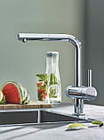 Комплект змішувача для кухні з фільтром Grohe Blue Pure (30382000), фото 5