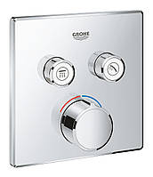 Змішувач прихованого монтажу на 2 споживачі Grohe SmartControl Mixer (29148000)