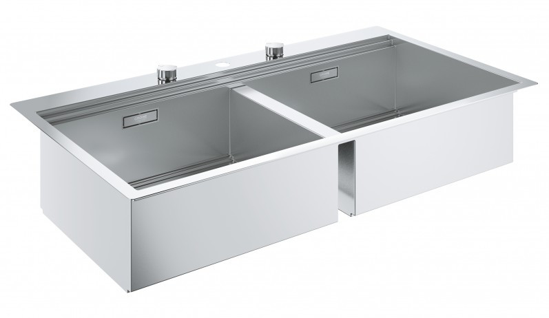 Мийка кухонна Grohe EX Sink K800 подвійна (120 cm) (31585SD0)