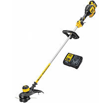 Професійна акумуляторна безщіткова коса (тример) DeWALT DCM561P1 : 18V (1 акум 5 ампер і зарядка), фото 4