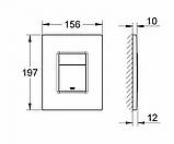 Панель змиву Grohe Skate Cosmopolitan для унітазу (38732000), фото 4