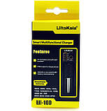 Зарядний пристрій LiitoKala Lii-100 універсальна зарядка для акумуляторів 18650, фото 6