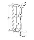 Набір змішувачів Grohe Eurosmart M-Size (123248MK), фото 5