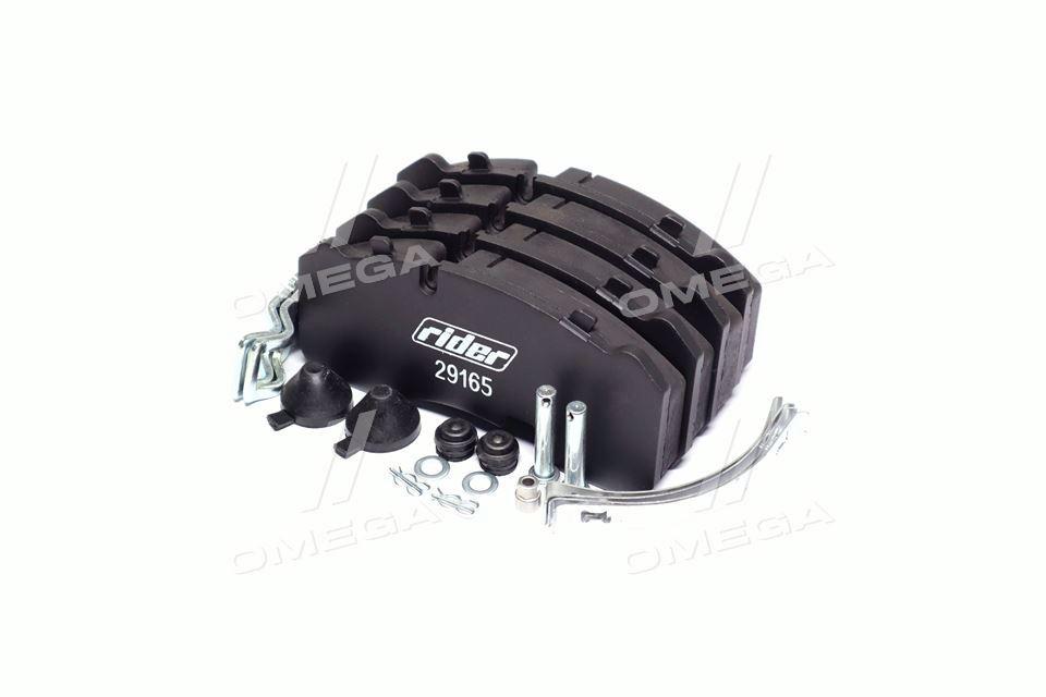 Колодка торм. диск. LONG LIFE компл. на ось BPW SKH Rider RD 29165STD, фото 1