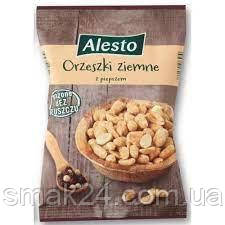 Арахіс смажений без жиру з перцем Alesto Orzeszki ziemne 150г