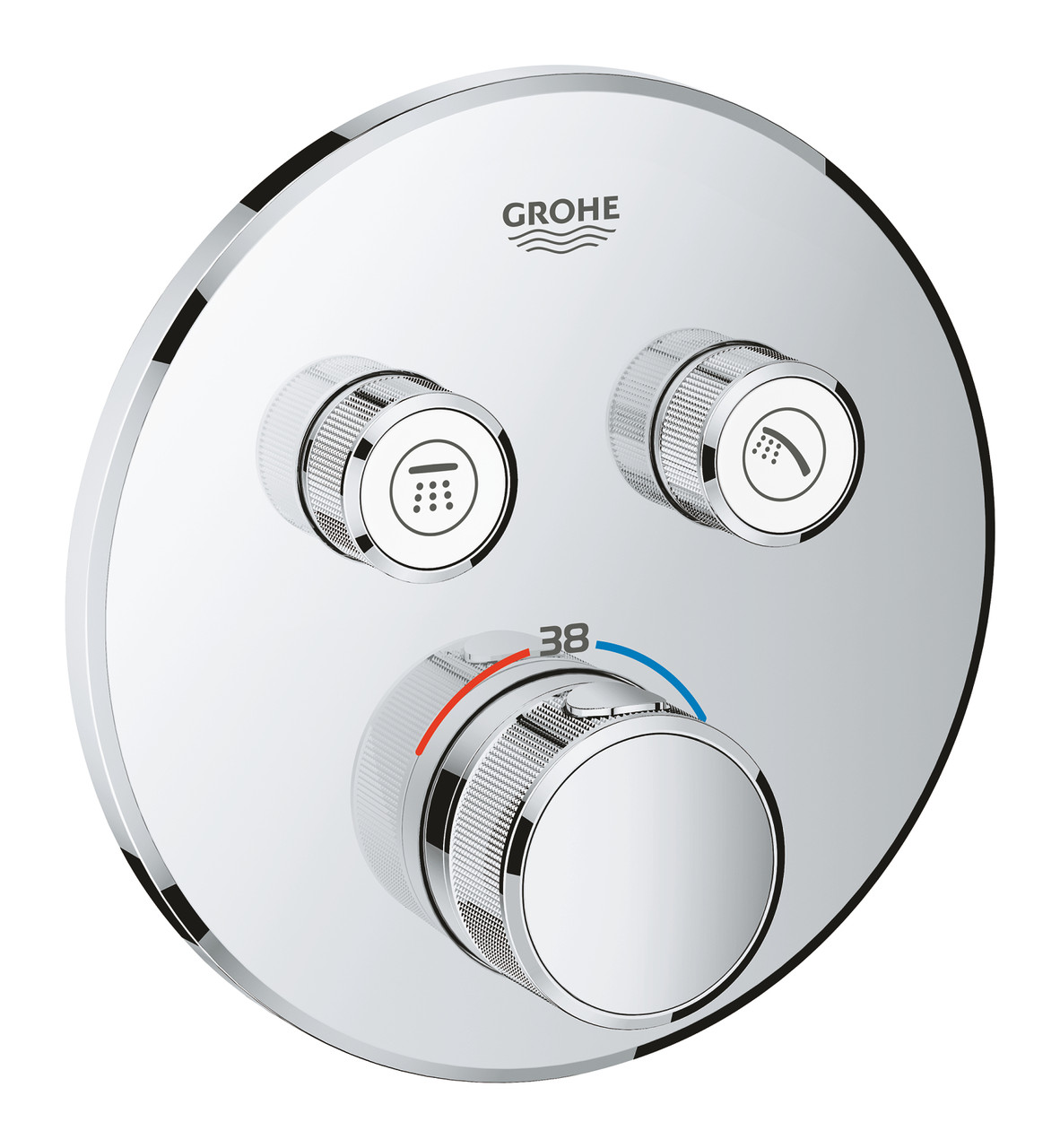 Термостат прихованого монтажу на 2 споживачі Grohe Grohtherm SmartControl (29119000)