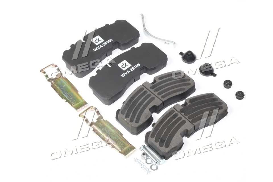 Колодка гальм. диск. компл. на вісь BPW SKH  DK 29165PRO