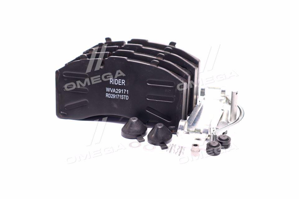 Колодка гальм. диск. LONG LIFE компл. на вісь BPW RS-SB 4309T Rider RD 29171STD