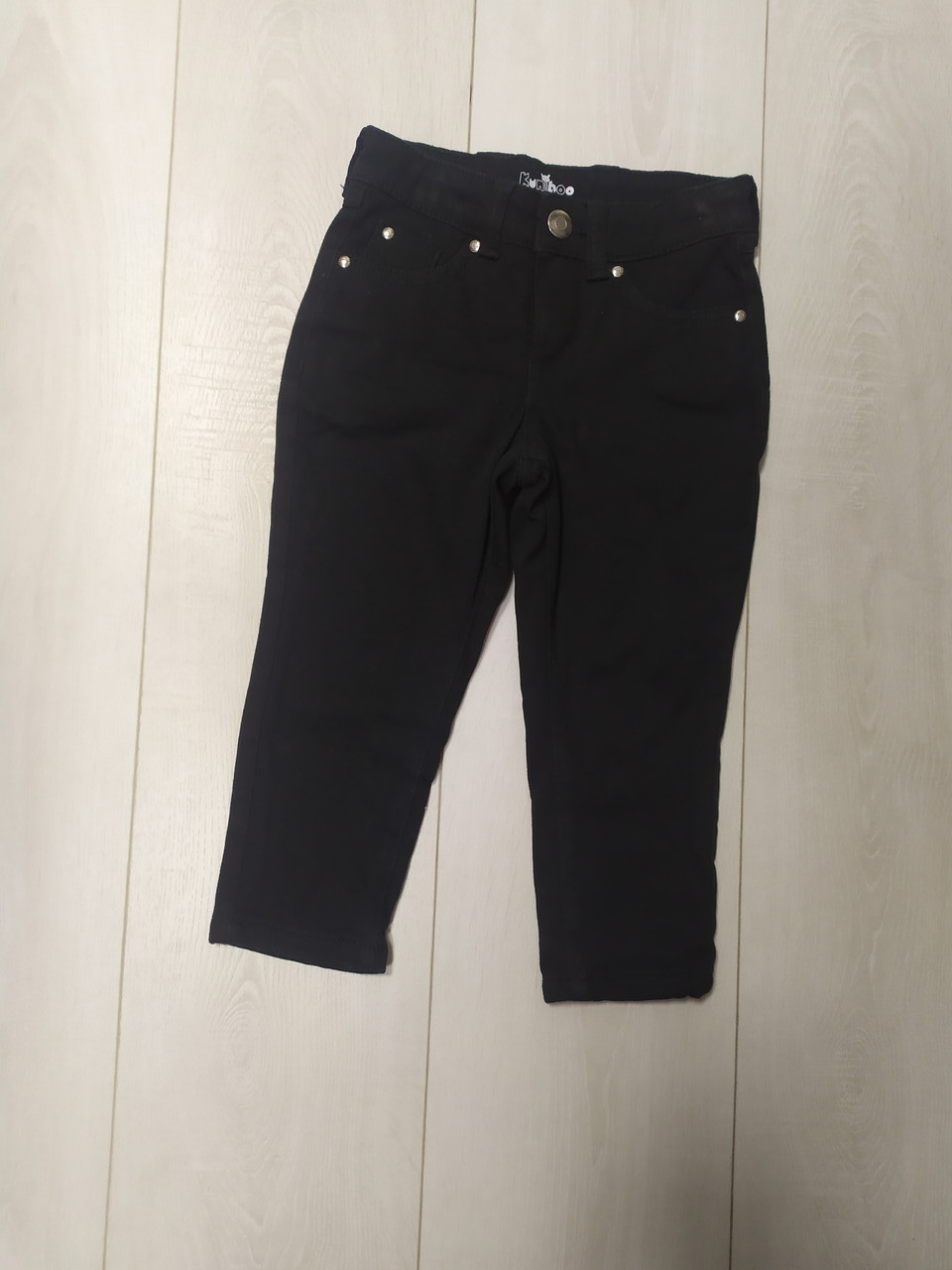 Чорні термоджинси Kuniboo Німеччина р.86/92, 110/116, фото 1