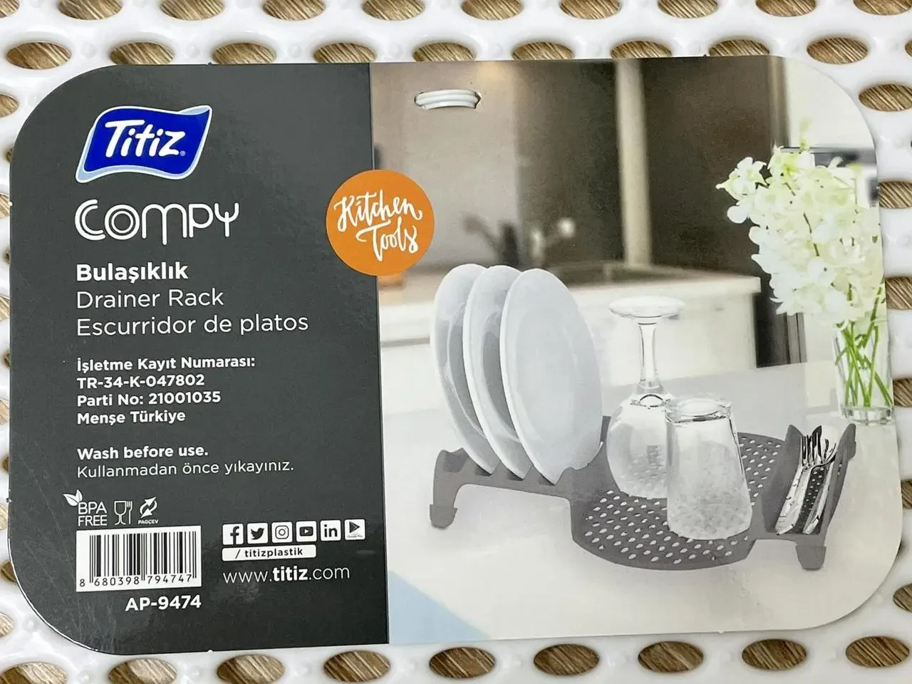 Подставка для Посуды для Слива Воды "Compy" — Купить Недорого на Bigl ...