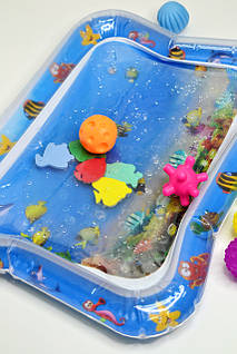 Килимок для немовлят надувний із водою