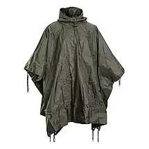 Американська тактична вологозахисна накидка Mil-Tec Ristop Olive 10630001, фото 6