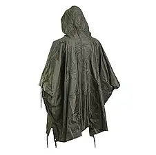 Американська тактична вологозахисна накидка Mil-Tec Ristop Olive 10630001, фото 4