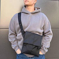 Чоловіча сумка-кобура через плече, тактична, наплічна, кобура для документів, збройова сумка чорна