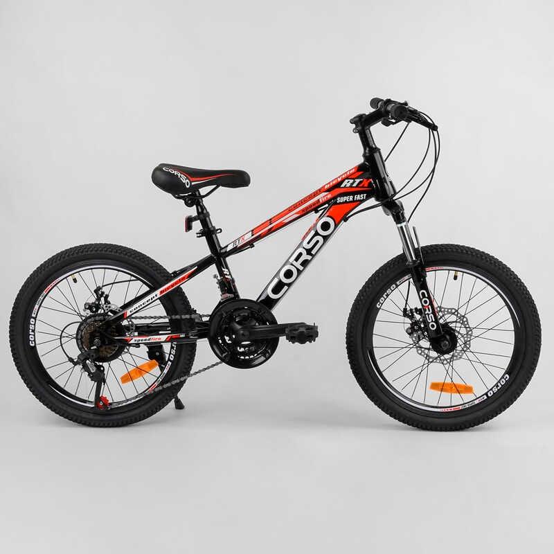 Велосипед Спортивный CORSO 20"дюймов 95461 с Металлической Рамой 11 ...