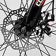 Велосипед спортивний CORSO «GTR-3000» 26 дюймів 12685, рама алюмінієва 15", обладнання Shimano 21 швидкість, фото 5