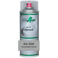 Аерозольна акрилова фарба RAL 9006 Mobihel  (Біло-алюмінієвий)