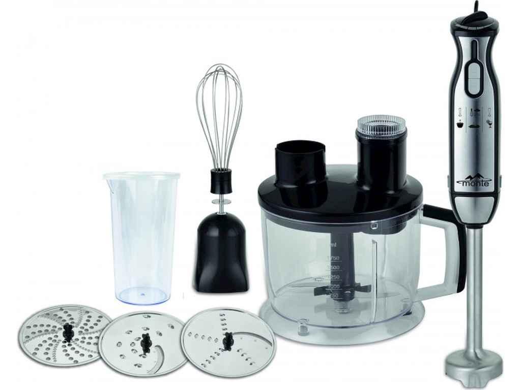Блендер Міні-комбайн 1000Вт 600мл 2 3 в 1терки, Шатківниці, Нога Нерж ...