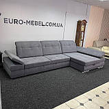 Новий розкладний диван, диван г-подібної форми, фото 2