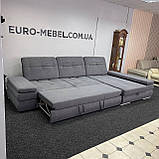 Новий розкладний диван, диван г-подібної форми, фото 4