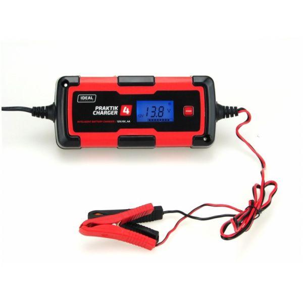 Зарядний пристрій для акумуляторів IDEAL PRAKTIK CHARGER 4 LCD (4A), фото 1