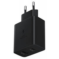 Зарядное устройство Samsung 35W Wall Charger Duo Black (EP-TA220NBEGRU)