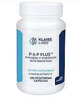 Klaire P-5-P Plus (Pyridoxal 5'-Phosphate with Magnesium) / P-5-P с магнием 100 капс