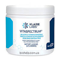 Вита Спектр Цитрусовый вкус, (SPECTRUM FORMULA ASDHelp) VitaSpectrum Citrus Flavor, Klaire Labs. 165 грамм.