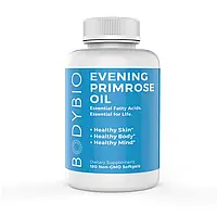 BodyBio Evening Primrose Oil / Масло примулы вечерней 180 гелей( 01.24 року)