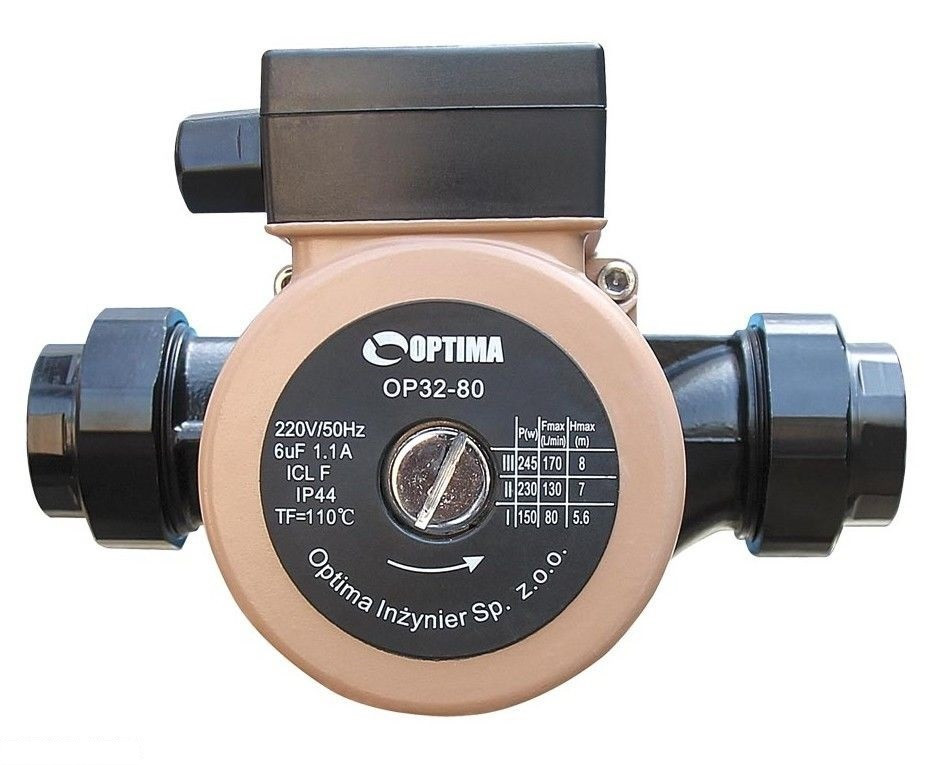 Насос циркуляційний Optima OP32-80 180 мм