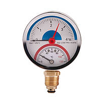 Термоманометр SD Plus 80х1/2", заднє підключення