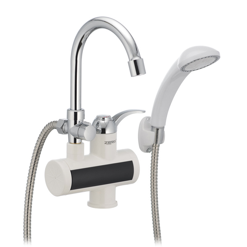 Проточний водонагрівач ZERIX ELW22-E (з індик. темп.) (ZX3079), фото 1