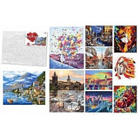 Картина Painting by Numbers 40x50 эконом №1 KpNe-01-01/10 DANKO TOYS