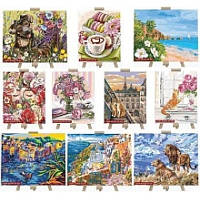 Картина Painting by Numbers 40x50 эконом №2 KpNe-40х50-02-02 Danko Toys