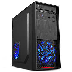 Корпус Mini-Tower з БЖ 400Вт  FrimeCom Q20B  Black (код 97986)