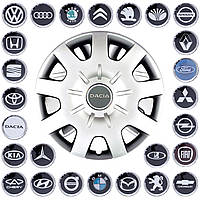 Ковпаки гнучкі колес R15 SKS-314 (VW) + емблеми на вибір